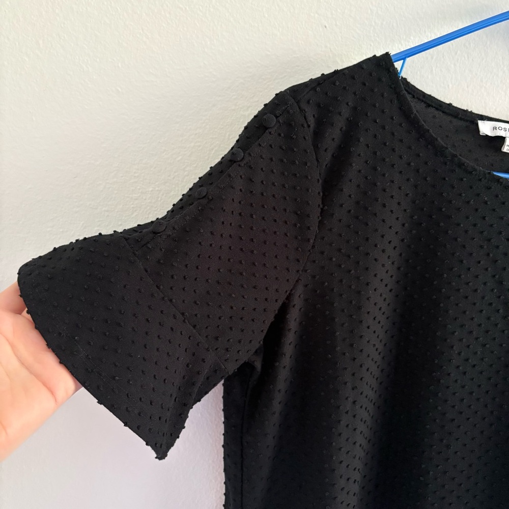 Rose + Olive • Black Dot Blouse
